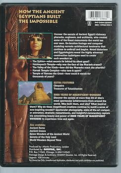 (未使用･未開封品)5000 Years of Magnificent Wonders: World Wonders [DVD] Amazon.com: 5000 Years of Magnificent Wonders: Ancient Egypt